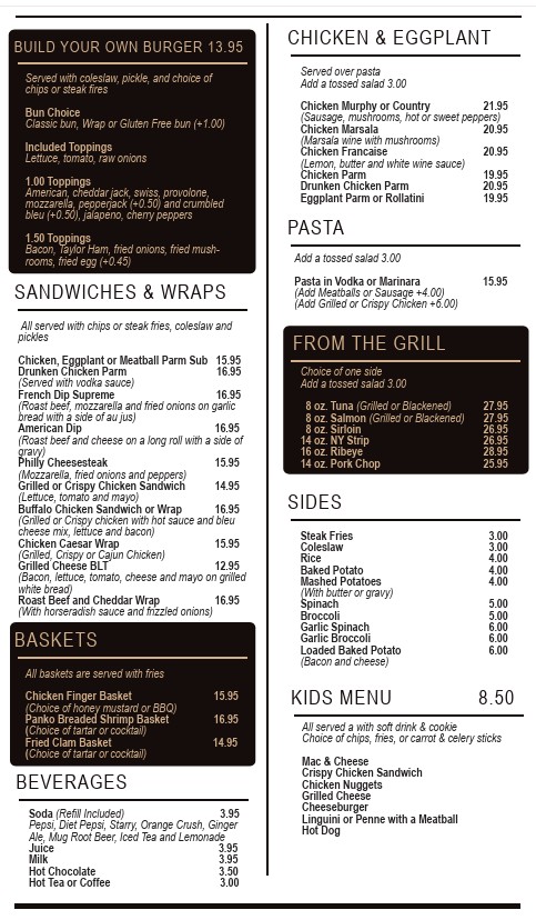gatwyn menu 2